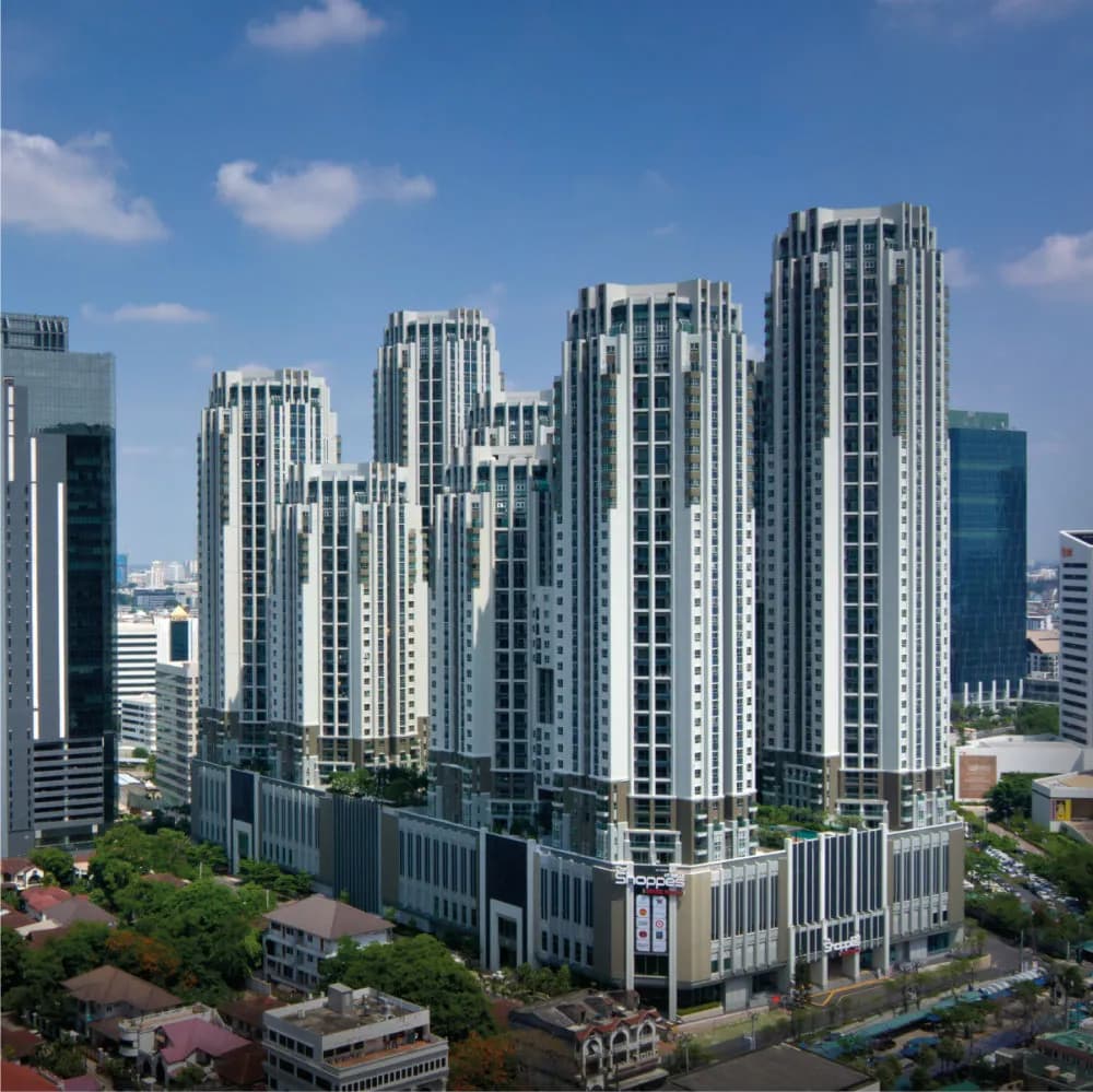 Belle Grand Rama 9 condominium towers in Bangkok