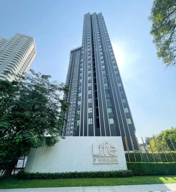 Life One Wireless condominium tower in Bangkok