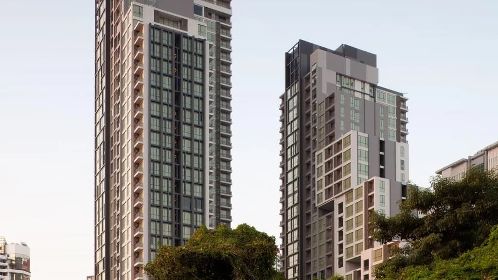 Quattro by Sansiri condominium towers in Bangkok